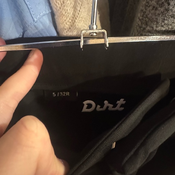 Dirt • NWT $200 USD Classic Black Women's Dress Pants - Picture 3 of 6
